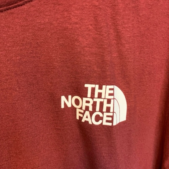 The North Face Men's Vibrant Red Tee - Picture 2 of 6